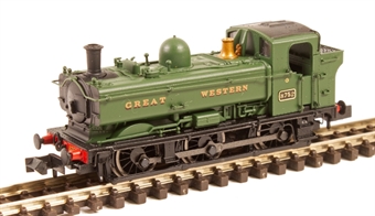 Class 57xx Pannier 0-6-0PT 8752 in GWR green with Great Western lettering
