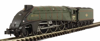 Class A4 4-6-2 60019 "Bittern" in BR green with late logo and double chimney