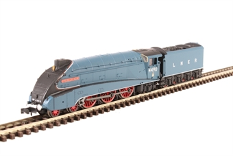 Class A4 4-6-2 4490 "Empire of India" in LNER garter blue with valances - DCC Fitted