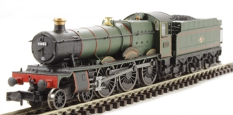 Class 49xx Hall steam locomotive 4951 "Pendeford Hall" BR lined green with late crest. DCC fitted