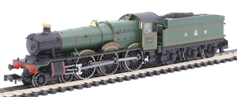 Class 49xx 'Hall' 4-6-0 4953 "Pitchford Hall" in GWR green with GW lettering - as preserved - Digital fitted