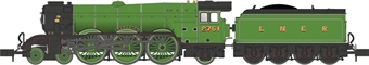Class A1 4-6-2 2751 'Humorist' in LNER apple green