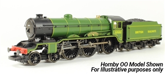 Class B17 4-6-0 61661 'Sheffield Wednesday' in ex-LNER apple green with British Railways lettering