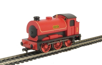 0-6-0T "Digby" in red - DCC fitted