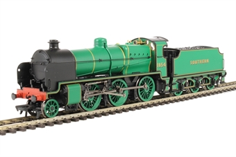 Class N 2-6-0 1854 in SR malachite green - split from 30-165 set