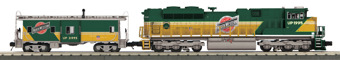SD70ACe Imperial Diesel and Caboose Set of the Chicago and North Western UP1995/UP21995