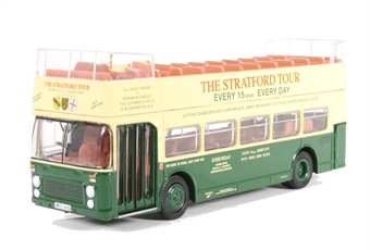 Bristol VRT Series III open top tour bus - "Stratford-upon-Avon" - split from 30-525 set