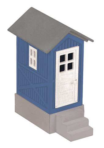 Telephone Shanty, Blue and White