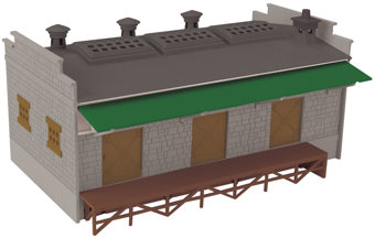 Freight Transfer Warehouse, Gray Stone