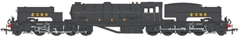 LNER Class U1 2-8-0+0-8-2T Beyer Garratt 2395 in LNER lined black - as built