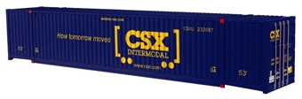 53' Jindo Container, CSX "How Tomorrow Moves"