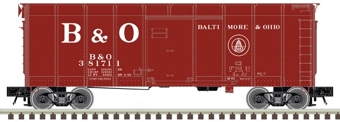 40' Wagon Top Box Car, Baltimore and hio