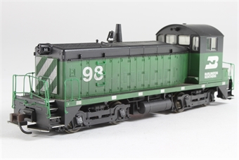 SW8/900/600 98 in Burlington Northern Livery