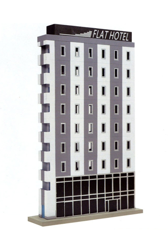 9-Story Thin-Profile Modern High Rise Kit B