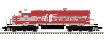 SD40-2 EMD 4170 of the Wisconsin and Southern "40th Anniversary"