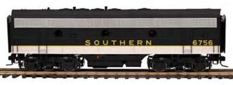 F7B EMD 6757 of the Southern - powered