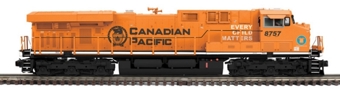 ES44AC GE 8757 of the Canadian Pacific