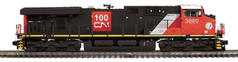 ES44AC GE 3880 of the Canadian National - 100th Anniversary