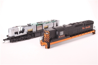 SD7 Diesel - Denver & Rio Grande Western #5304