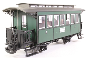 3rd class coach of the DEV (Deutsche Eisenbahn Verein)