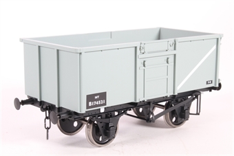 16T Mineral Wagon B174521 in BR Grey