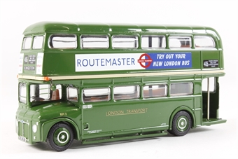 Routemaster Prototype Green country bus, route 406 Kingston