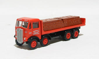 AEC MkIII 8 wheel flatbed lorry "Marston Brick Company"