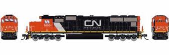 SD70 EMD 1009 of the Canadian National