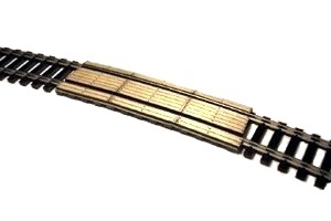 11" Radius Level Crossing Boards Kit (2)