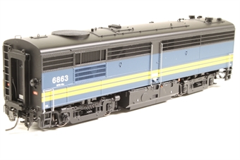 FPB-4 Alco 6863 of VIA Rail Canada - digital sound fitted