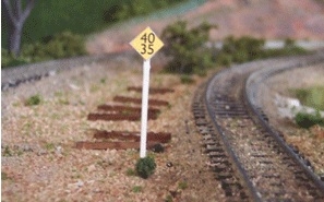 Speed Limit Signs (wooden kit)