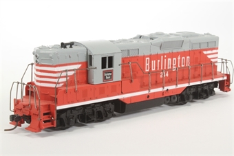 GP9 EMD 244 of the Chicago, Burlington & Quincy - unpowered