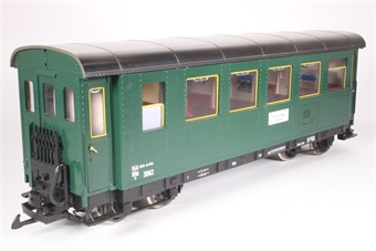 Passenger Car in Green