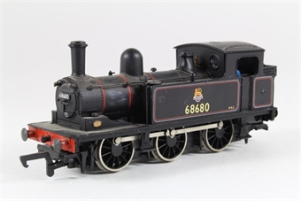 Class J72 0-6-0T 68680 in BR lined black livery with early emblem
