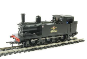 Class J72 0-6-0T 69022 in BR black with late crest