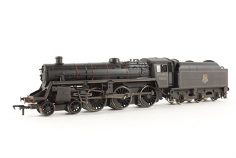 Standard Class 4MT 4-6-0 75065 with BR1B tender in BR lined black with early emblem (weathered)