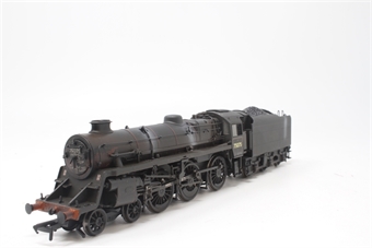Standard Class 4MT 4-6-0 75075 in BR black with late crest - weathered - Bachmann Collectors Club Exclusive