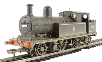 Class 5 L&YR 2-4-2T 50795 in BR lined black with early emblem (weathered). DCC Fitted