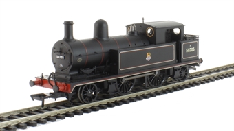 Class 5 L&YR 2-4-2T 50705 in BR black with early emblem