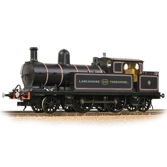 Class 5 LYR 2-4-2T 1042 in Lancashire and Yorkshire Railway lined black