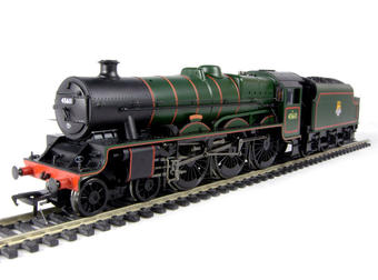 Class 5XP Jubilee 4-6-0 45611 "Hong Kong" in BR green with early emblem