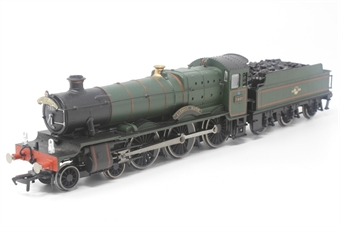 Manor Class 4-6-0 '7828 'Odney Manor' in BR Green - separated from train pack