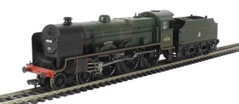 Class 6P Patriot 4-6-0 45538 'Giggleswick' in BR green with early emblem