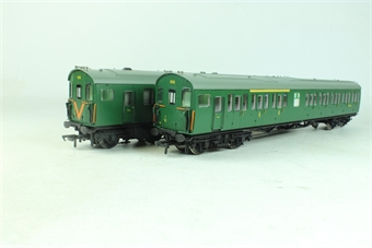 Class 205 2H 'Thumper' 2 car DEMU in BR Green - Exclusive to Kernow Model Centre