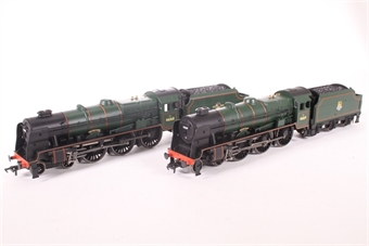 Rebuilt Royal Scot Class 4-6-0 Special Edition Set 'The Mancunians' - includes 46168 'The Girl Guide' in BR Green with Late Crest and 46169 'The Boy Scout' in BR Green with Late Crest - Limited Edition for Trafford Model Centre