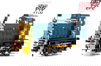 Class 03 03056 BR Blue Diesel Locomotive - DCC Sound