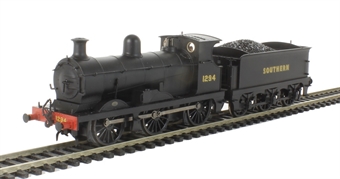 Class C Wainwright 0-6-0 1294 in Southern Railways black
