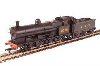 Class G2A Super D 0-8-0 9376 in LMS black with tender back cab