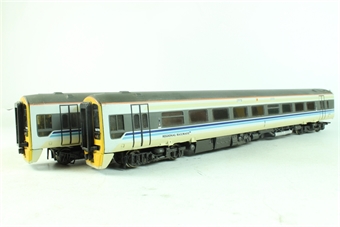 Class 158 2-Car Super Sprinter DMU 158791 in Regional Railways Express livery