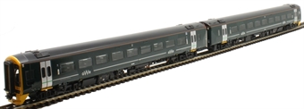Class 158 2-Car DMU 158766 in GWR green